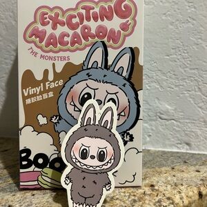 POP MART The Monsters Tasty Macarons Confirmed Figure - sesame bean